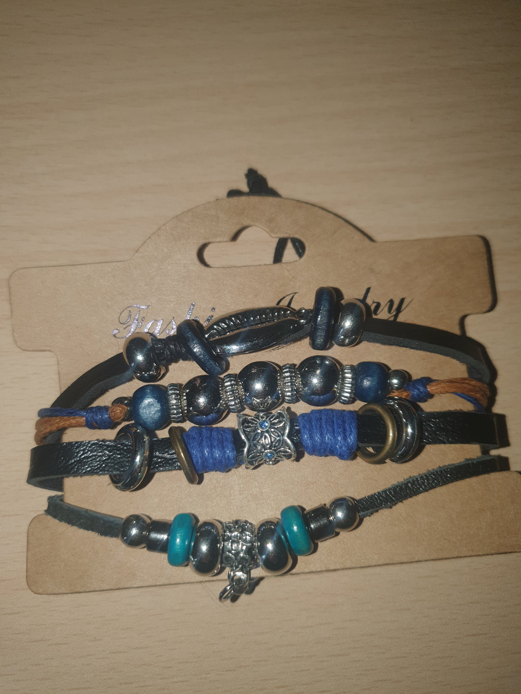 Bracciale Multi-Filo Skull & Turchese Blue