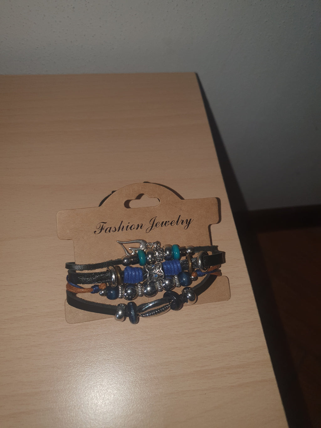 Bracciale Multi-Filo Skull & Turchese Blue