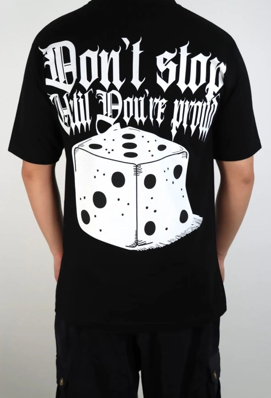 T-Shirt Oversize Don't Stop Dice