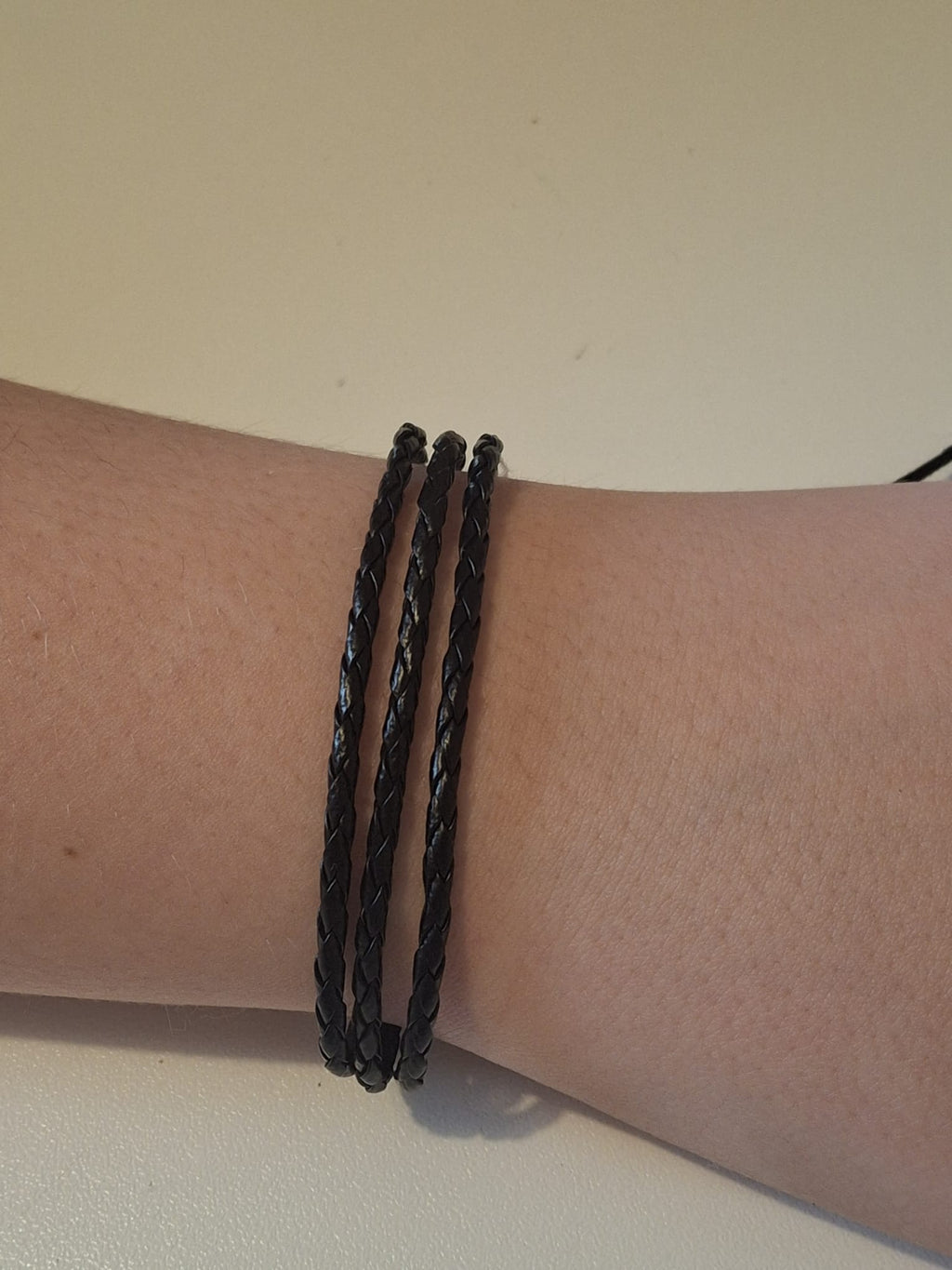 Set da 4 Bracciali Neri Urban Cross