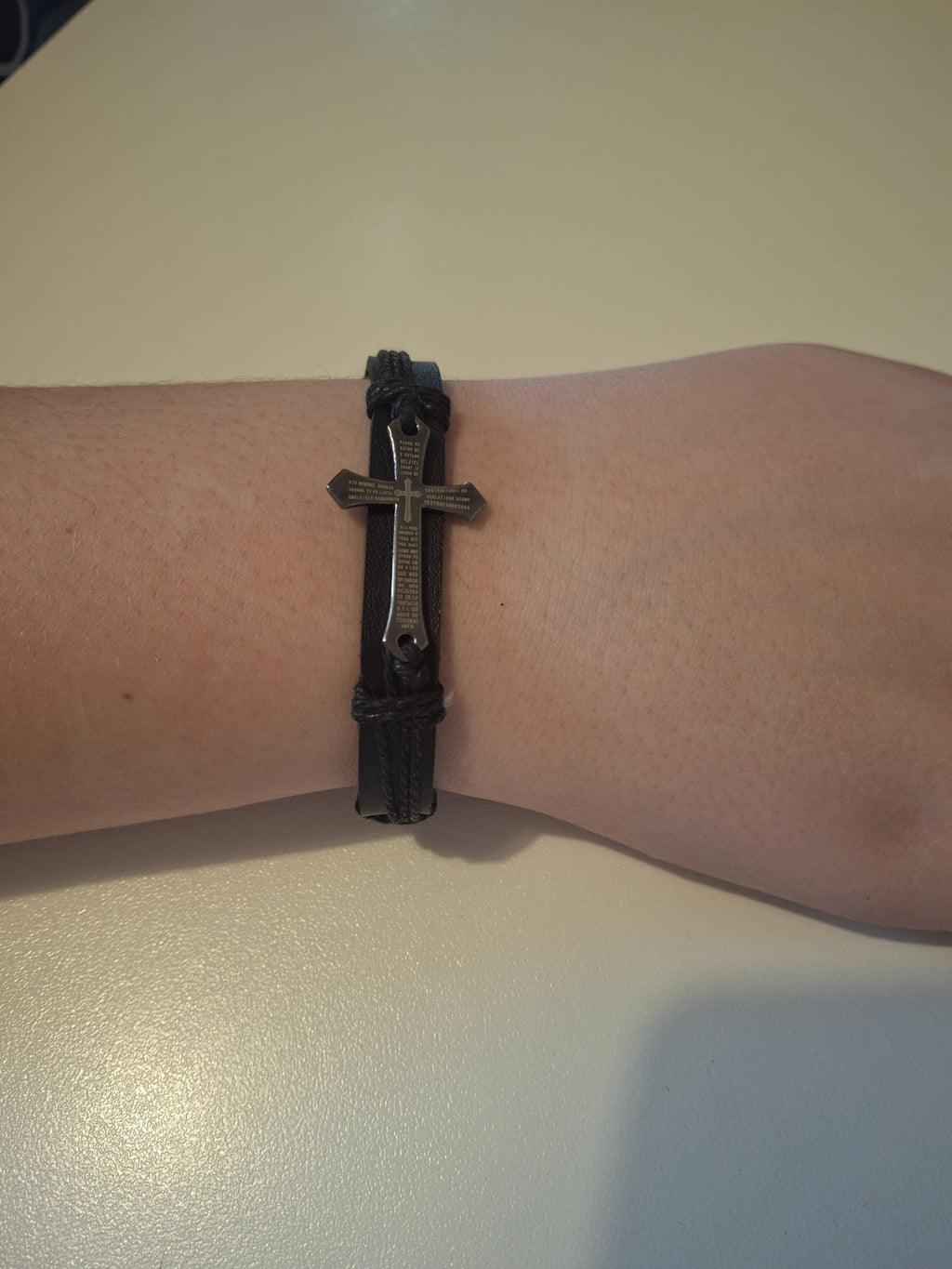 Set da 4 Bracciali Neri Urban Cross