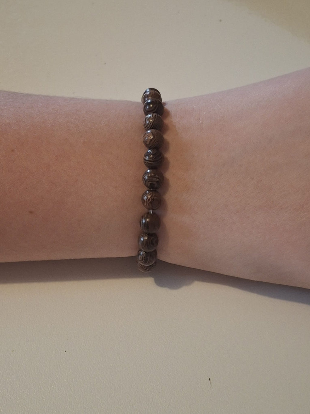 Set da 6 Bracciali Perle Turchese & Bronzo Mix
