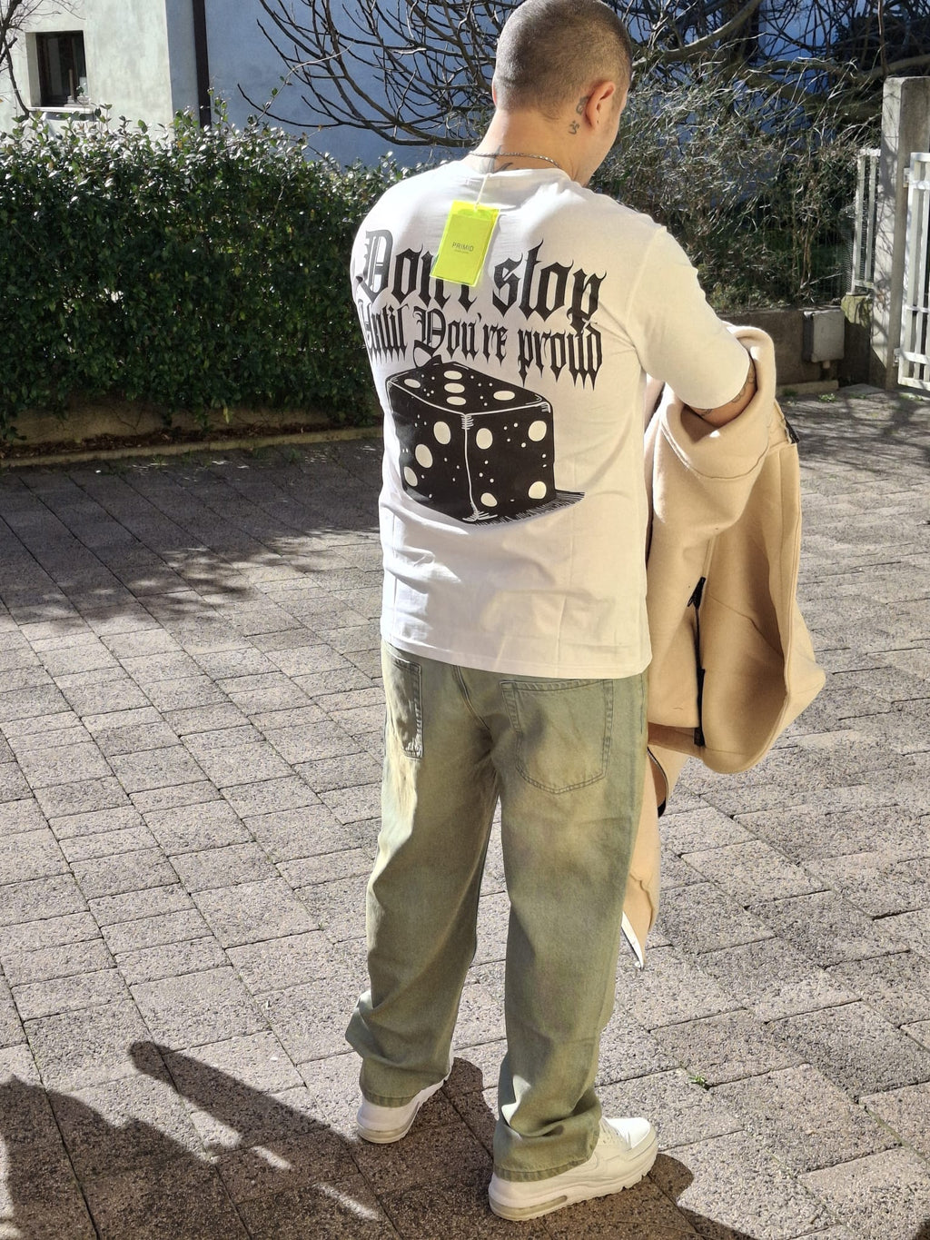 T-Shirt Oversize Don't Stop Dice