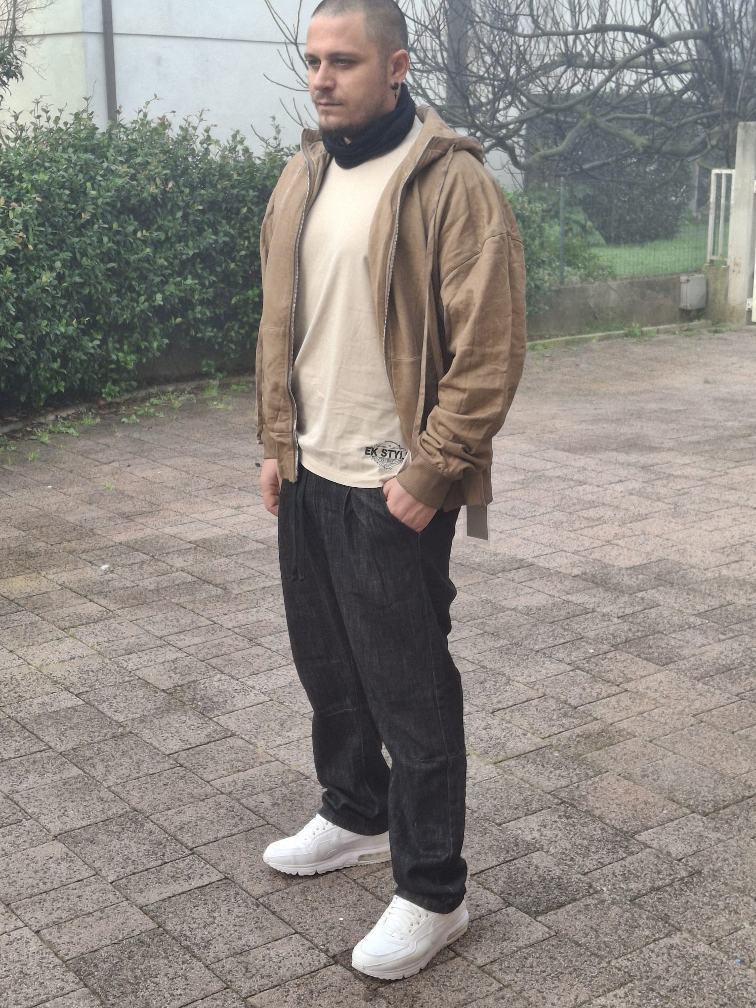 Jeans Baggy Washed Black Vintage