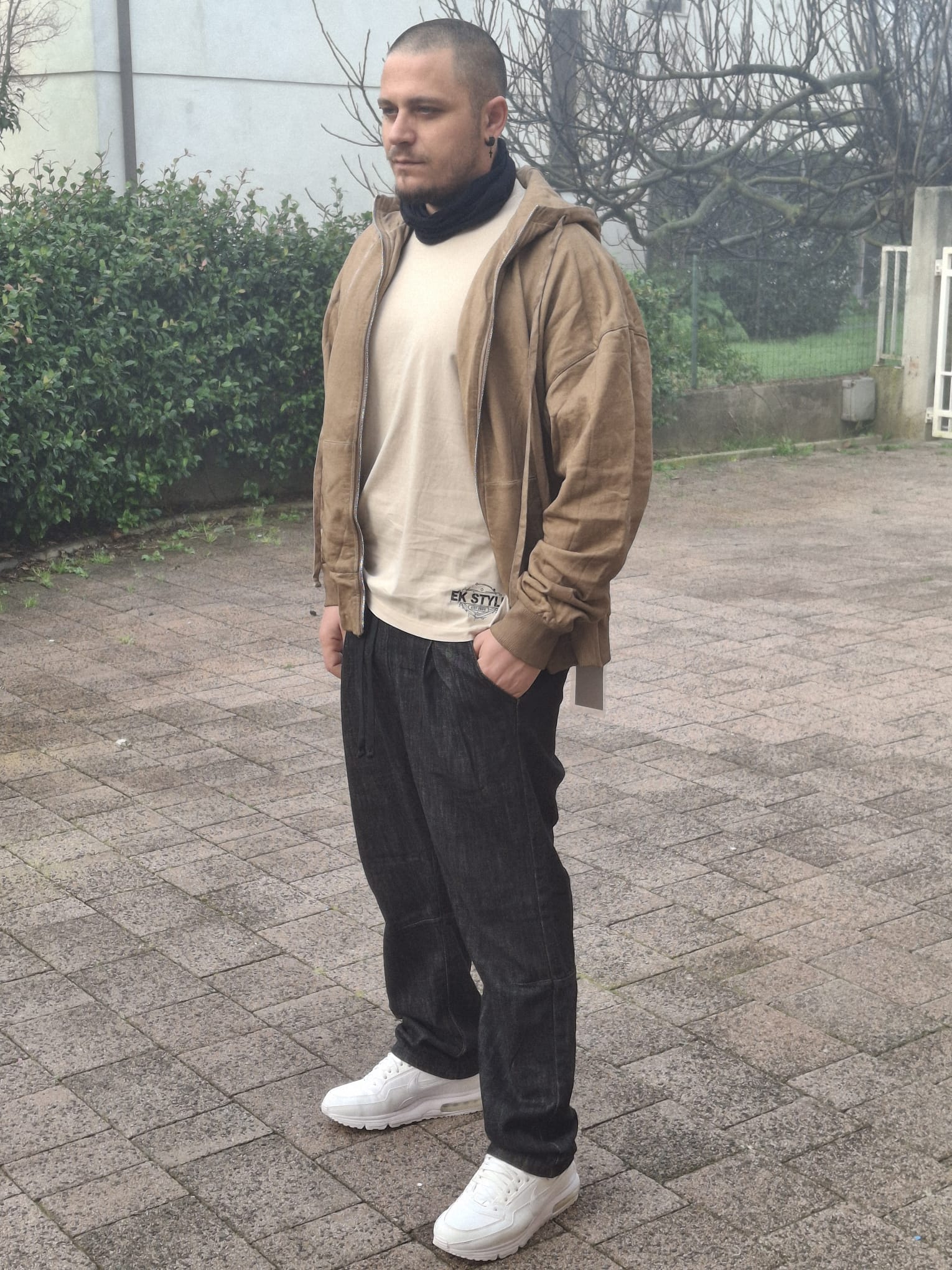 Jeans Baggy Washed Black Vintage