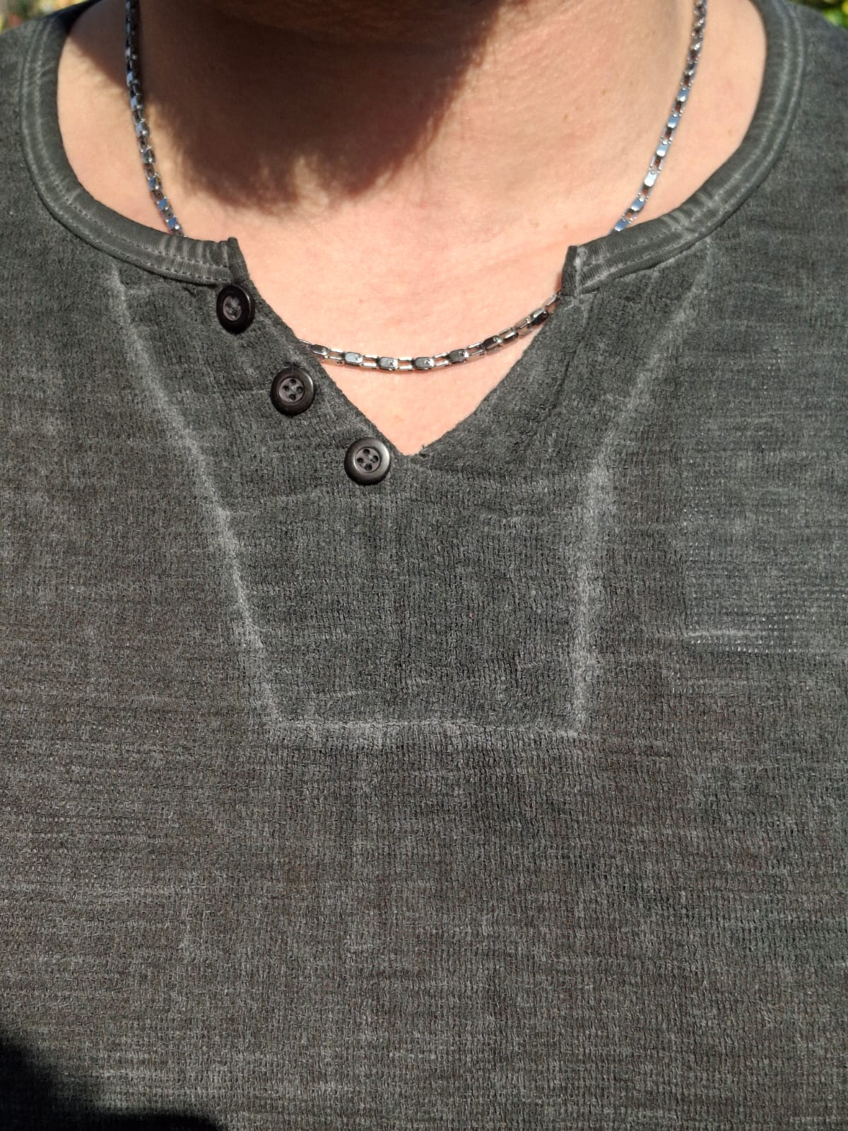 T-Shirt Lino Serafino - Nera