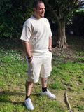 Completo Coordinato Estivo - T-shirt Oversize e Shorts con Tasche Cargo