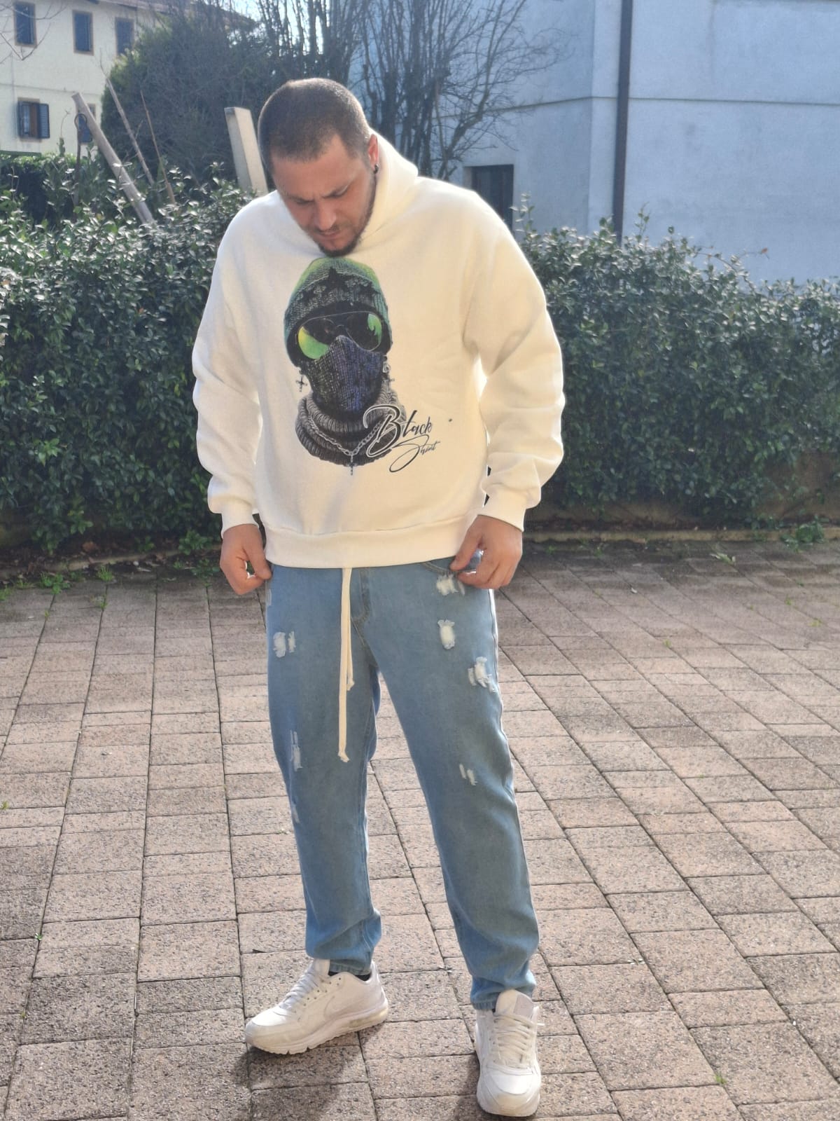Felpa Street con Cappuccio
