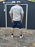 Bundle Tono su Tono - Set Estivo Dark Grey + T-Shirt Oversize Washed Effect