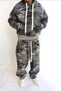 Tuta Completa Camo Grey Streetwear