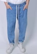 Jeans Light Blue Washed Streetwear