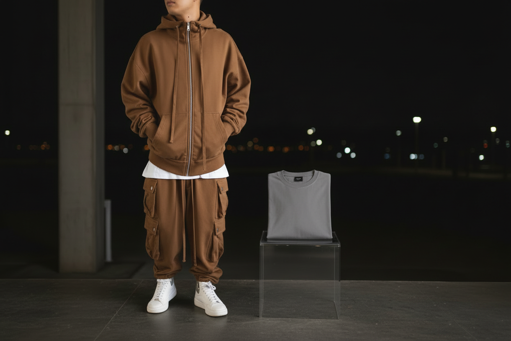 Bundle Completo Marrone + Tee