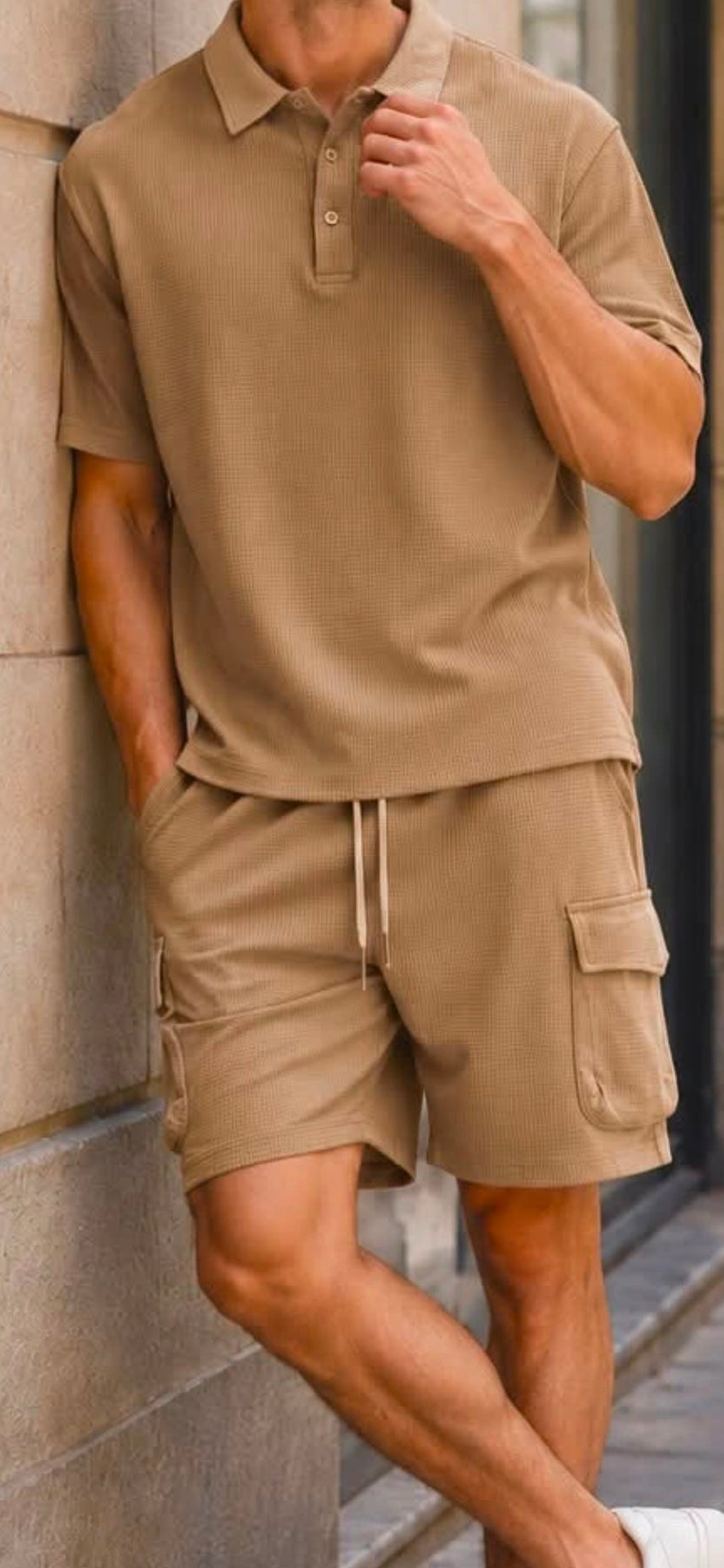 Completo Coordinato Polo + Cargo Shorts – Ultimi Pezzi