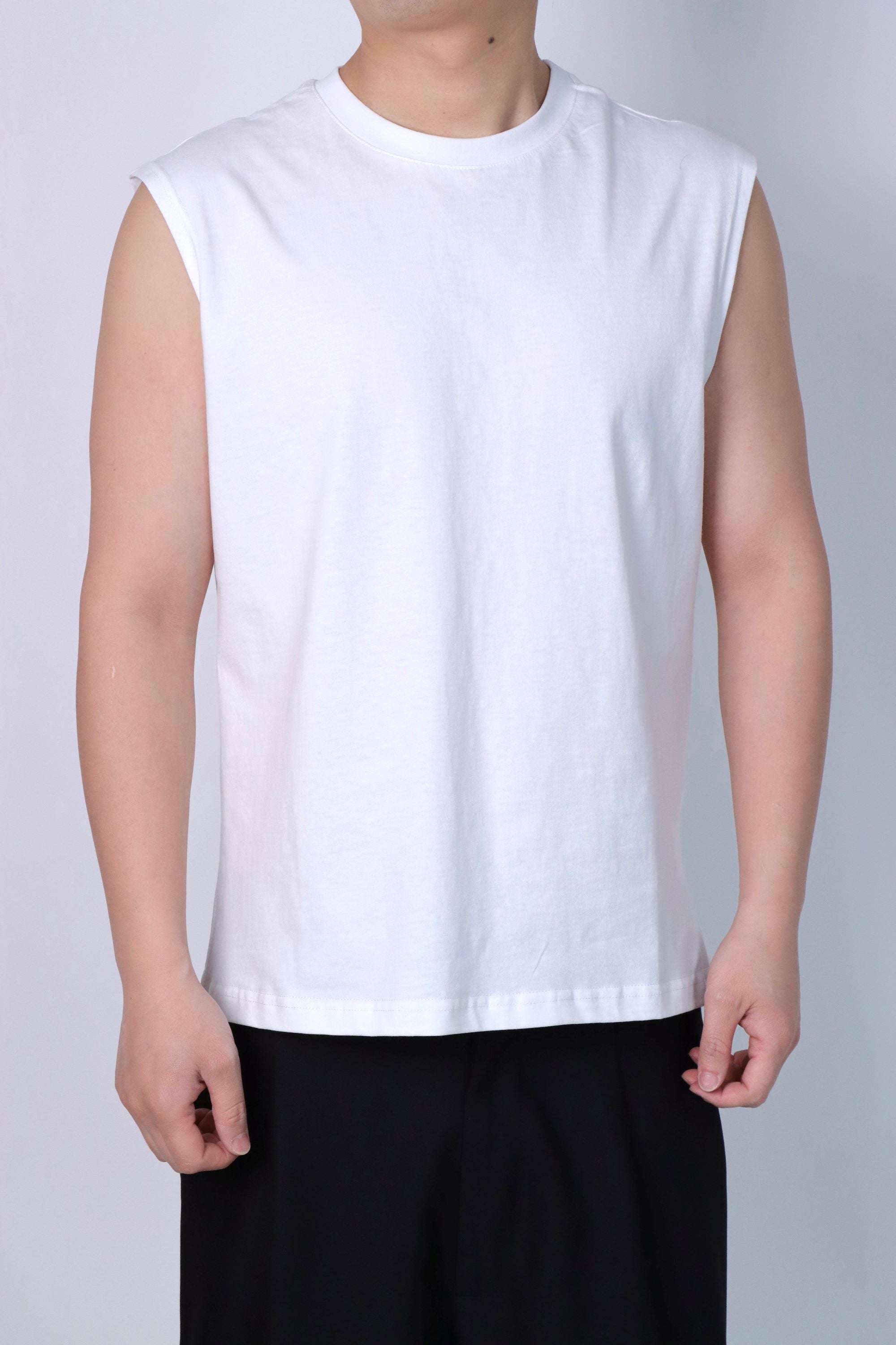 T-Shirt Sleeveless Fit Asciutto