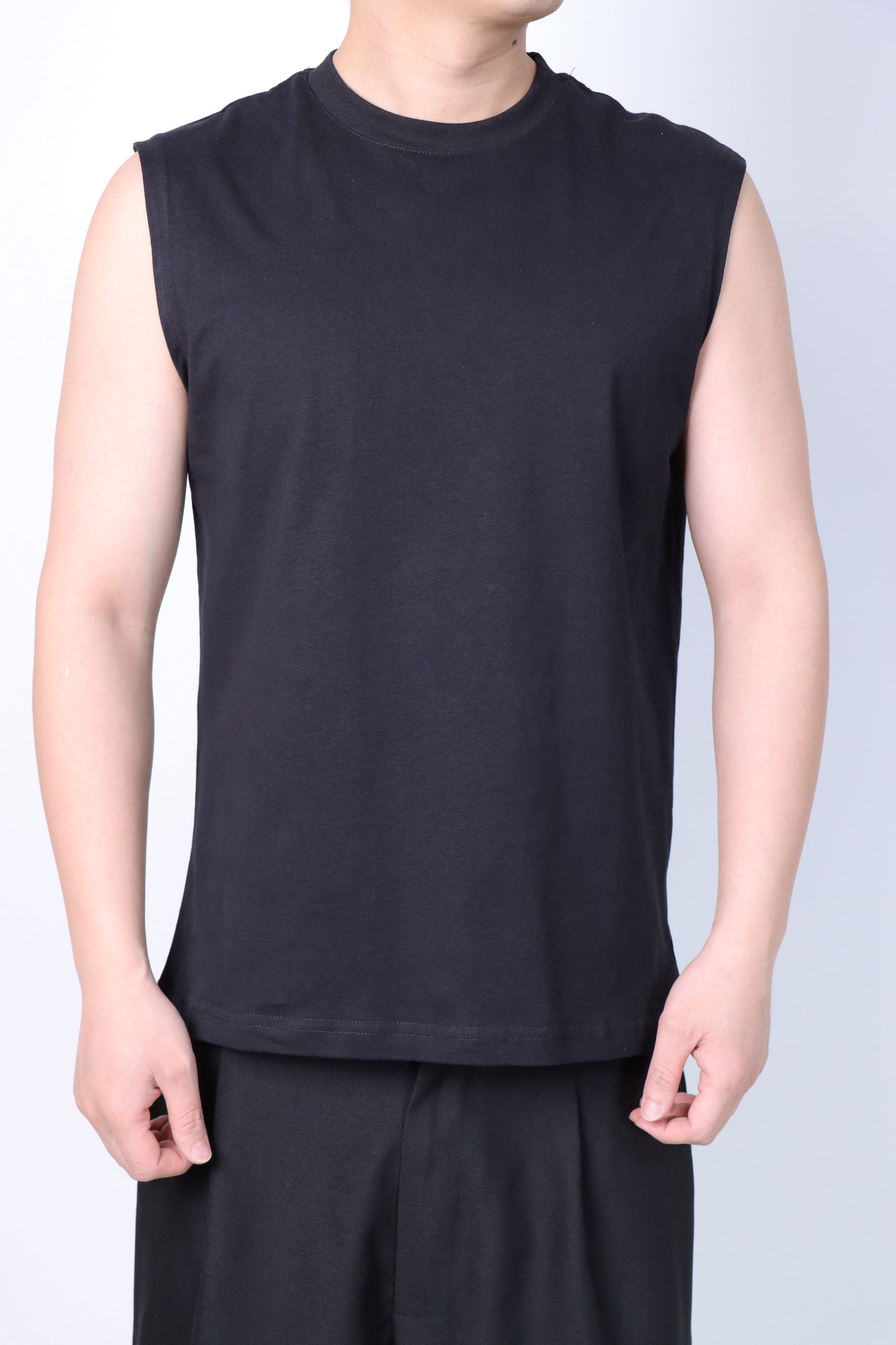 T-Shirt Sleeveless Fit Asciutto